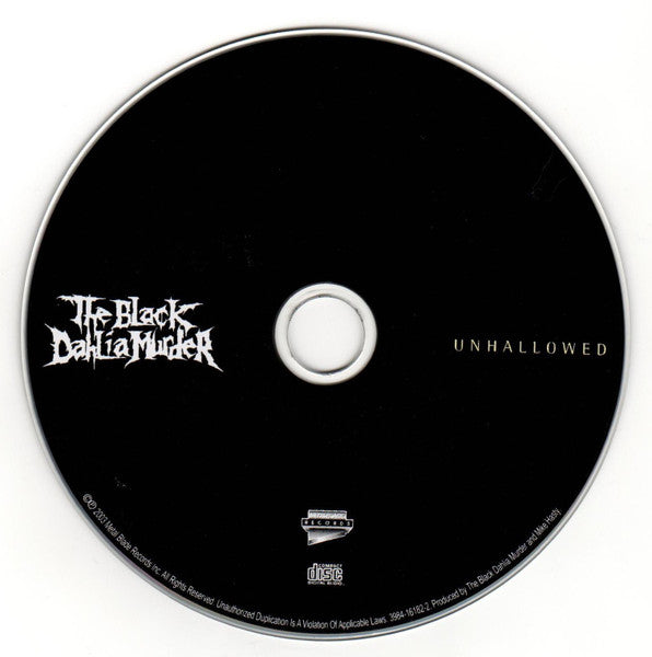 The Black Dahlia Murder : Unhallowed (CD, Album)