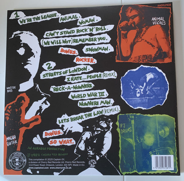 Anti-Nowhere League : We Are...The League (LP, Album, RE, Bon)