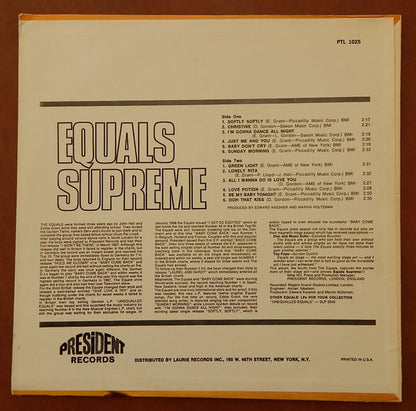 The Equals : Equals Supreme (LP)