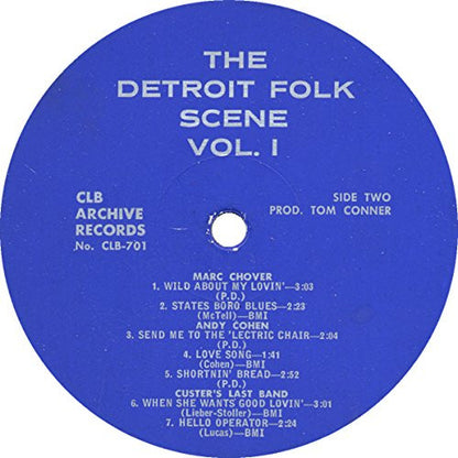 Various : The Detroit Folk Scene Vol. I (LP)