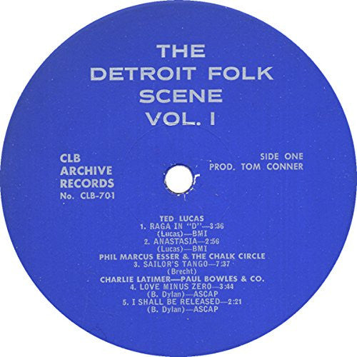 Various : The Detroit Folk Scene Vol. I (LP)