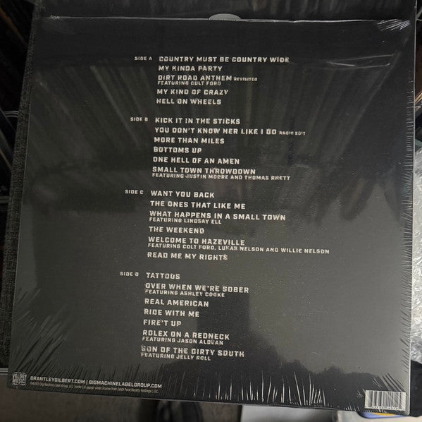 Brantley Gilbert : Greatest Hits ... So Far (2xLP, Album, Comp, Bla)