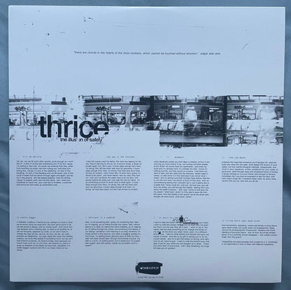 Thrice : The Illusion Of Safety (LP, Album, RE, Yel)