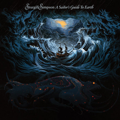 Sturgill Simpson : A Sailor's Guide To Earth (LP, Album, RE, 180)