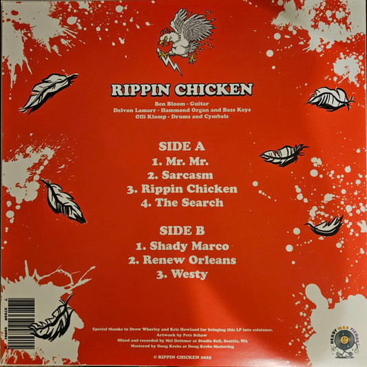 Rippin Chicken : Rippin Chicken (LP, Album, RE, RM, Yel)
