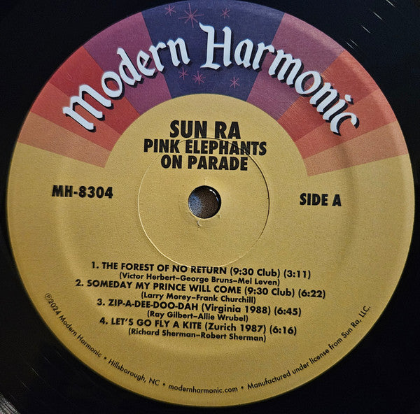 Sun Ra : Pink Elephants On Parade (LP, Album)