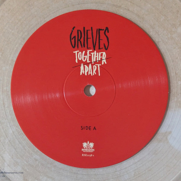 Grieves : Together/Apart (2xLP, Album, Cle)