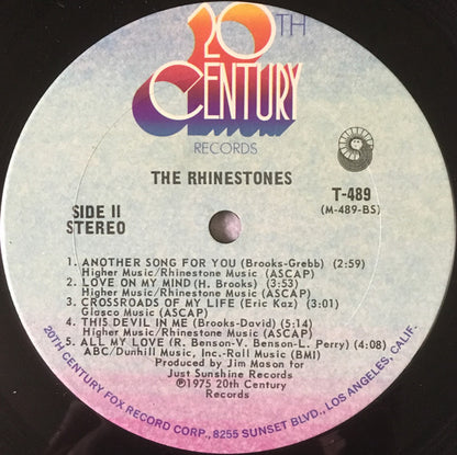 The Rhinestones* : The Rhinestones (LP, Album, Pit)