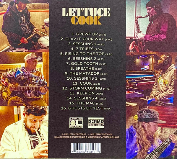 Lettuce (3) : Cook (CD)