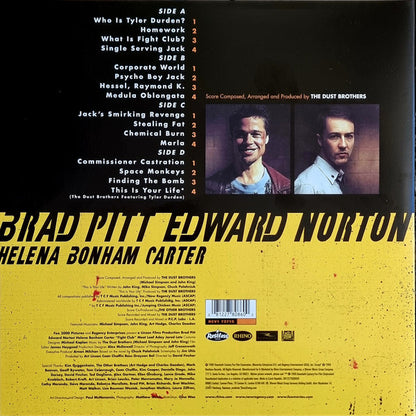 The Dust Brothers : Fight Club - Original Motion Picture Score (2xLP, Album, Ltd, RE, Pin)