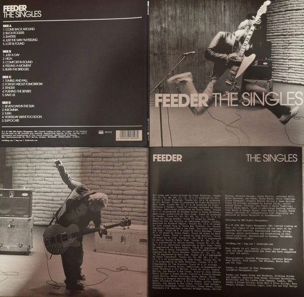 Feeder : The Singles (2xLP, Comp, RE, Pin)