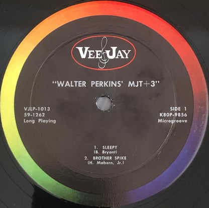 Walter Perkins' MJT+3* : Walter Perkins' MJT+3 (LP, Album, Mono)