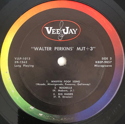 Walter Perkins' MJT+3* : Walter Perkins' MJT+3 (LP, Album, Mono)