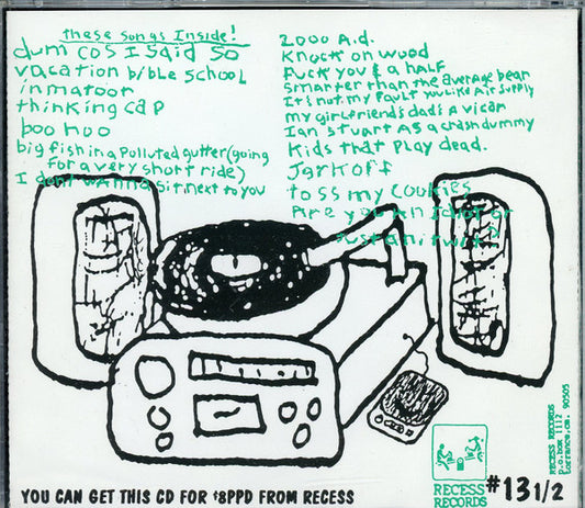 F.Y.P. : Dance My Dunce (CD, Album)