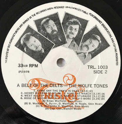 The Wolfe Tones : Belt Of The Celts (LP, Album, Tri)