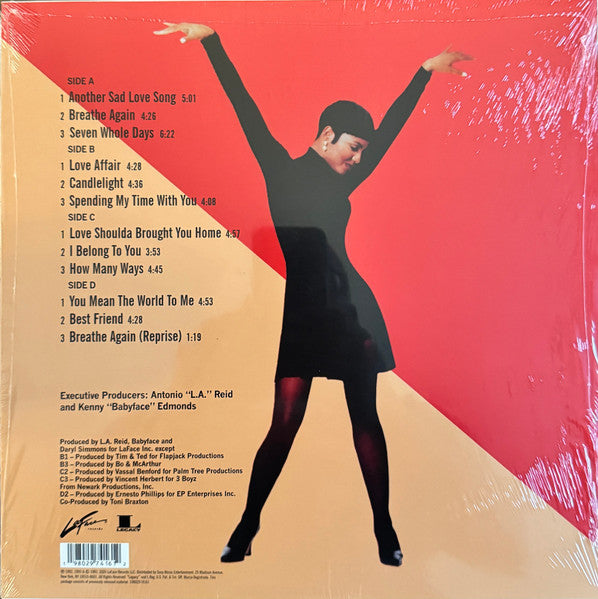 Toni Braxton : Toni Braxton (2xLP, Album, RE)