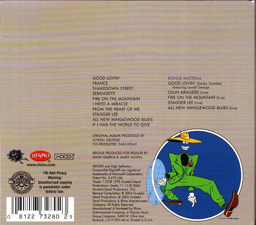 Grateful Dead* : Shakedown Street (HDCD, Album, RE, RM, Dig)