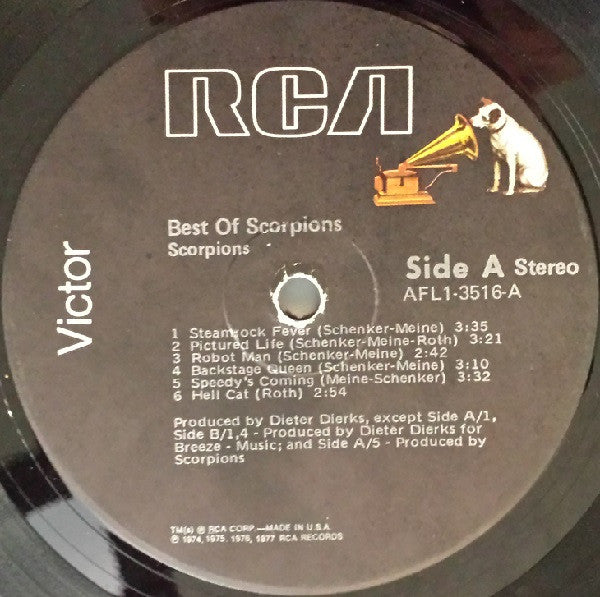 Scorpions : Best Of Scorpions (LP, Comp)
