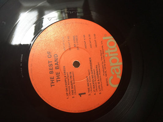 The Band : The Best Of The Band (LP, Comp, Win)