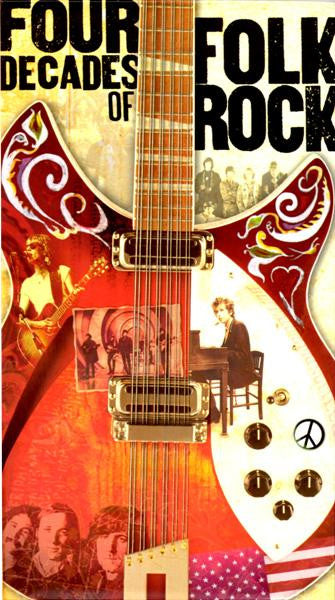 Various : Four Decades Of Folk Rock (4xCD, Comp + Box)