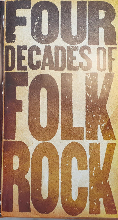 Various : Four Decades Of Folk Rock (4xCD, Comp + Box)
