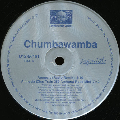 Chumbawamba : Amnesia (12", Maxi)
