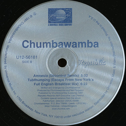Chumbawamba : Amnesia (12", Maxi)