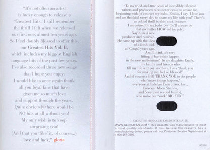 Gloria Estefan : Greatest Hits Vol. II (Cass, Comp)