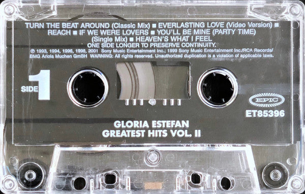 Gloria Estefan : Greatest Hits Vol. II (Cass, Comp)