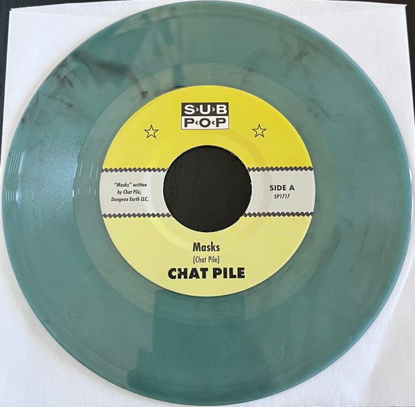 Chat Pile : Masks (7", Ltd, Gre)