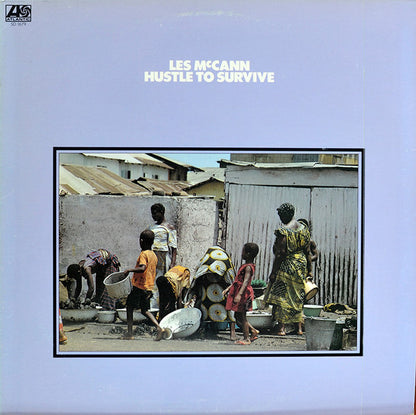 Les McCann : Hustle To Survive (LP, Album, PR)