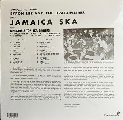 Byron Lee And The Dragonaires : Plays Jamaica Ska (LP, RE)