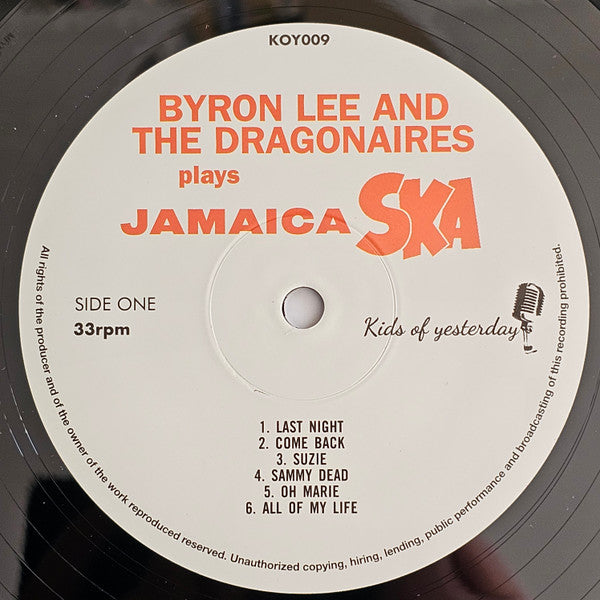 Byron Lee And The Dragonaires : Plays Jamaica Ska (LP, RE)