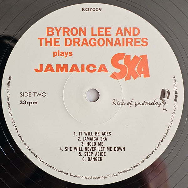 Byron Lee And The Dragonaires : Plays Jamaica Ska (LP, RE)
