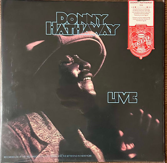 Donny Hathaway : Live (LP, Album, RE, 180)
