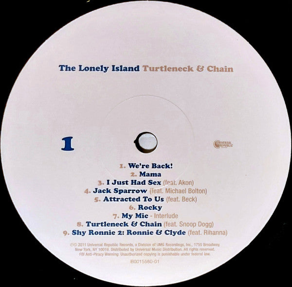 The Lonely Island : Turtleneck & Chain (LP, Album, RE + DVD)