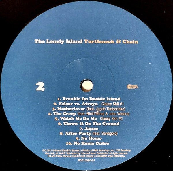 The Lonely Island : Turtleneck & Chain (LP, Album, RE + DVD)