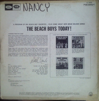 The Beach Boys : The Beach Boys Today! (LP, Album, Duo)