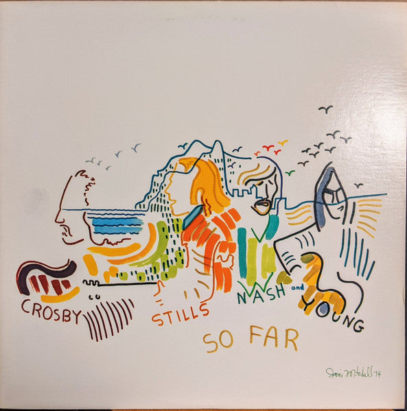 Crosby, Stills, Nash & Young : So Far (LP, Comp, Club, RE, RCA)