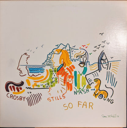 Crosby, Stills, Nash & Young : So Far (LP, Comp, Club, RE, RCA)