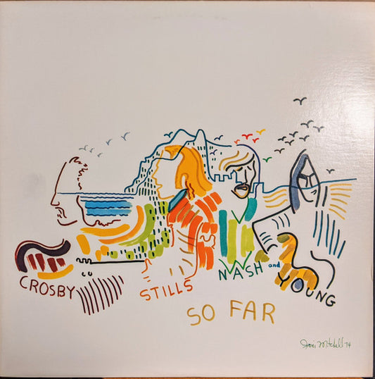 Crosby, Stills, Nash & Young : So Far (LP, Comp, Club, RE, RCA)
