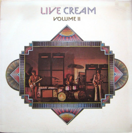 Cream (2) : Live Cream Volume II (LP, Album, PR)