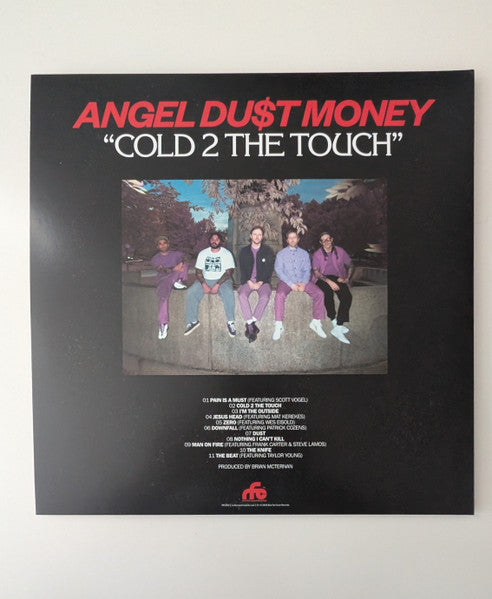 Angel Du$t : Cold 2 The Touch (LP, Album, Red)