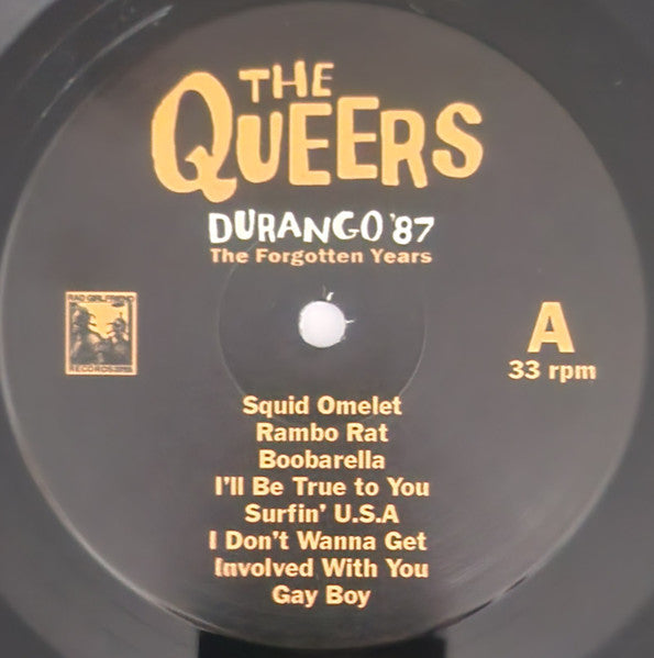 The Queers : Durango '87 (LP, Ltd + 7")
