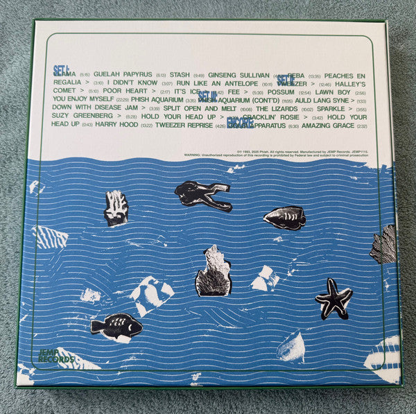 Phish : Phish New Year’s Eve 1993 / Live at Worcester Centrum (5xLP, 180)