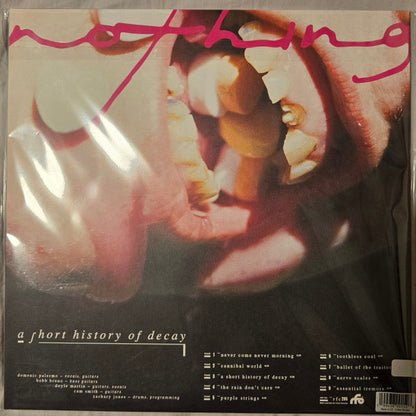 Nothing (12) : A Short History Of Decay (LP, Album, Cle)