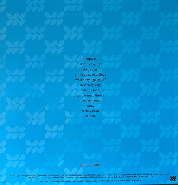 Blink-182 : Enema Of The State (LP, Album, RE, 180 + Box, Ltd, Num, One)