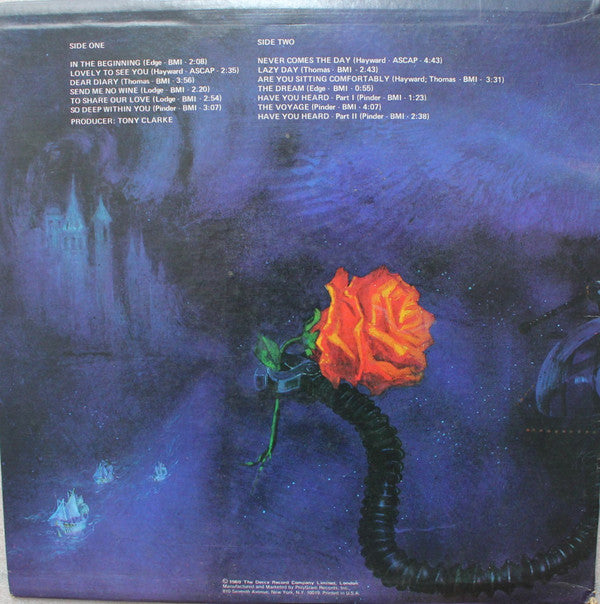 The Moody Blues : On The Threshold Of A Dream (LP, Album, RE, 53 )