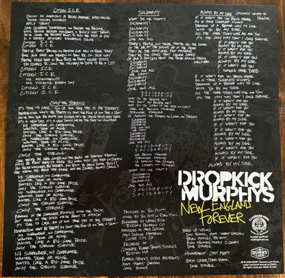 Dropkick Murphys / Haywire (22) : New England Forever (12", EP, Cre)