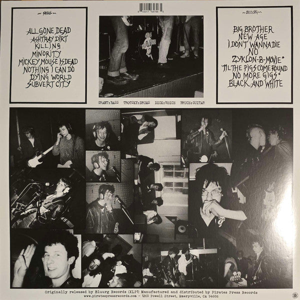 Subhumans : The Day The Country Died (LP, Album, Ltd, RM, And)